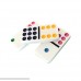 YH Poker Double 9 Color Dot Dominoes with tin Box B07KYCR1JH